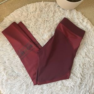 Better Bodies Chrystie Shiny Tight Deep Maroon